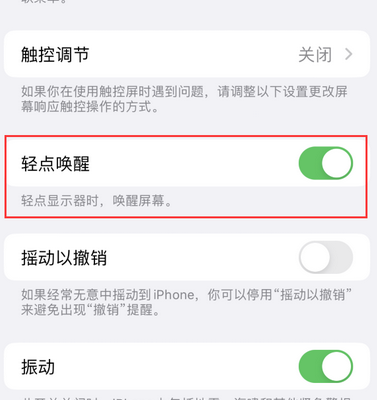 马龙苹果售后服务分享iPhone轻点唤醒功能屏幕无反应